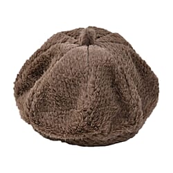 Faux Fur Beret - Pink