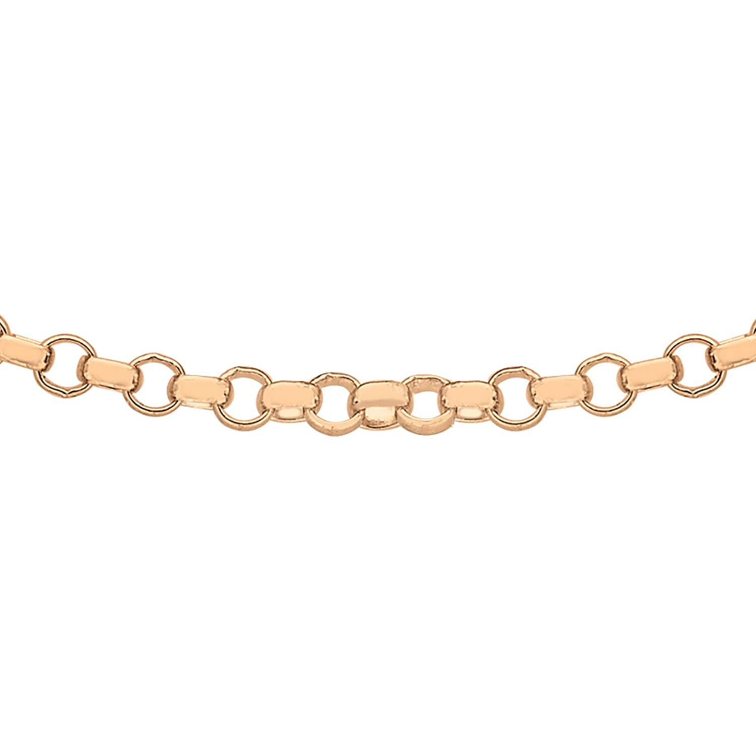 9K Rose Gold Chain (Size - 24), Gold Wt. 1.8 Gms 9K Rose Gold Chain (Size - 24), Gold Wt. 1.8 Gms