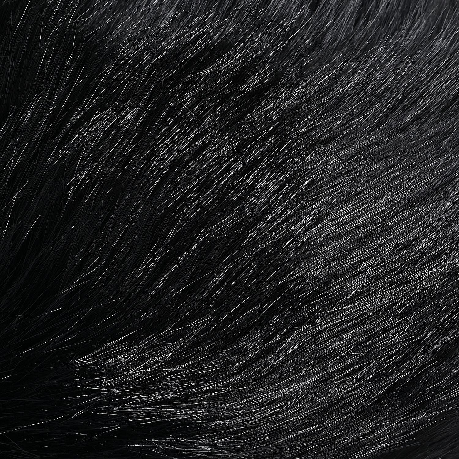 Super Soft & Warm Faux Fur Winter Hat - Black