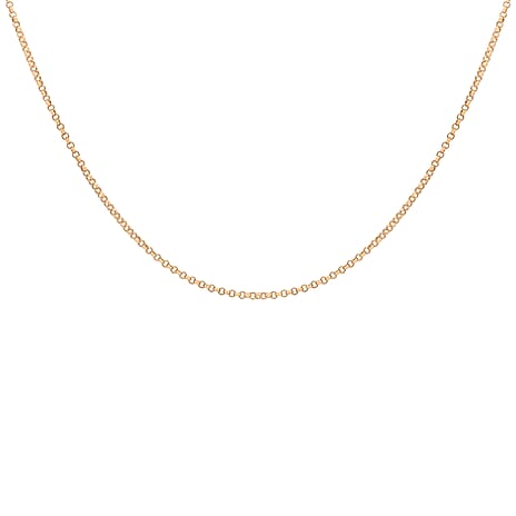 9K Rose Gold  Chain (Size - 20),  Gold Wt. 1.6 Gms