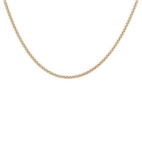 9K Rose Gold  Chain (Size - 16),  Gold Wt. 2.9 Gms
