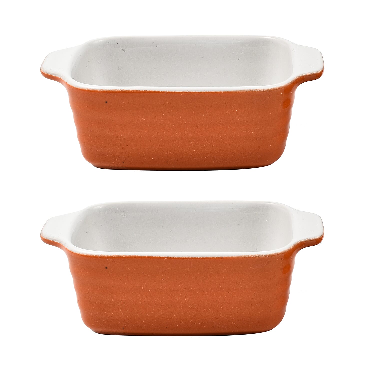 Set of 2 Berndes Mini Roasting Dish (Size 15x9x5 cm) - Orange