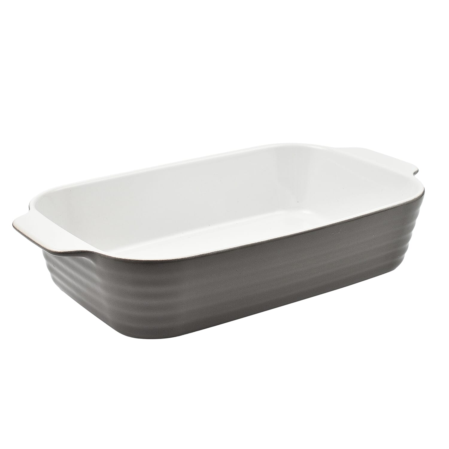 Berndes Roasting Dish (Size 32x19x6 cm) - Grey & White