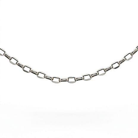 9K White Gold  Chain (Size - 22),  Gold Wt. 1.5 Gms