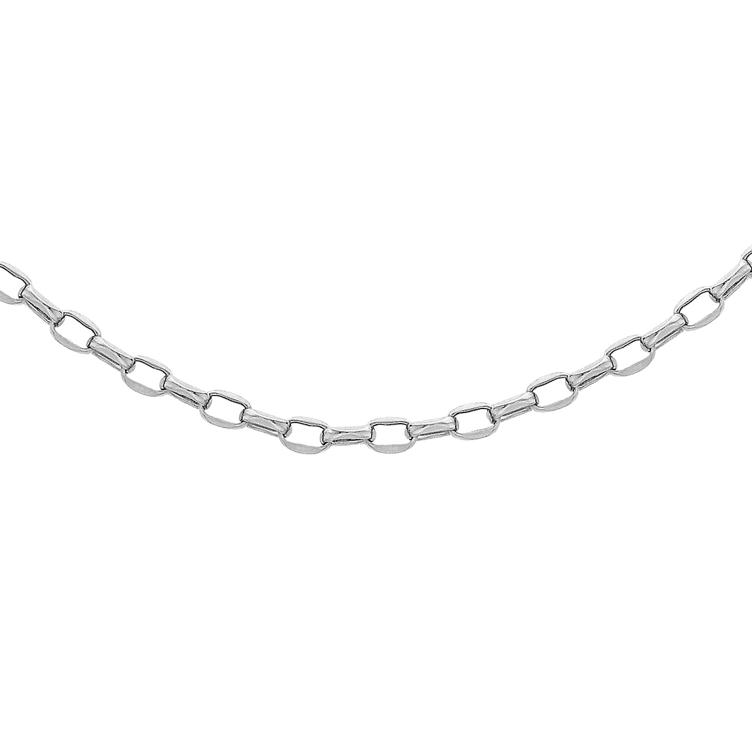 9K White Gold  Chain (Size - 22),  Gold Wt. 1.5 Gms