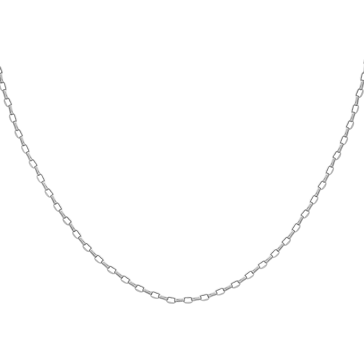 9K White Gold  Chain (Size - 22),  Gold Wt. 1.5 Gms