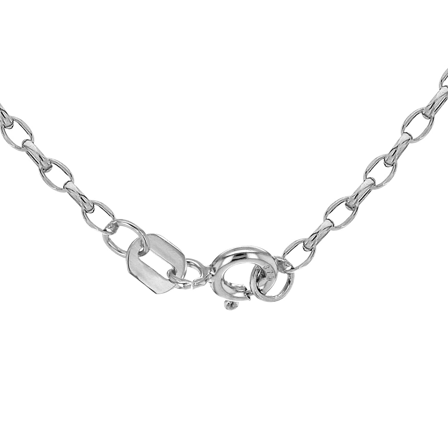 9K White Gold  Chain (Size - 20),  Gold Wt. 1.4 Gms