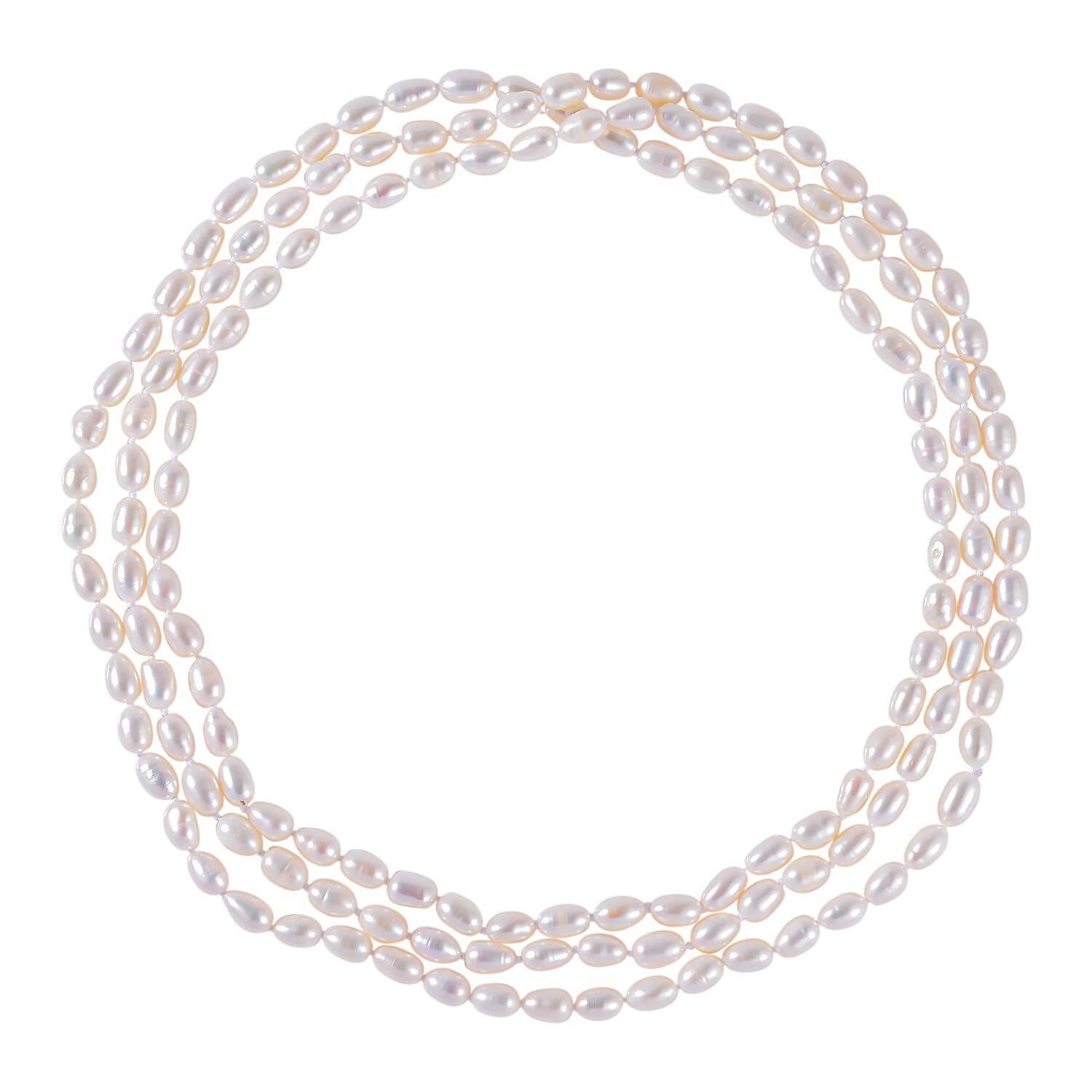 Legacy Pearls Collection - High Lustre White Pearl 60 Inch Necklace
