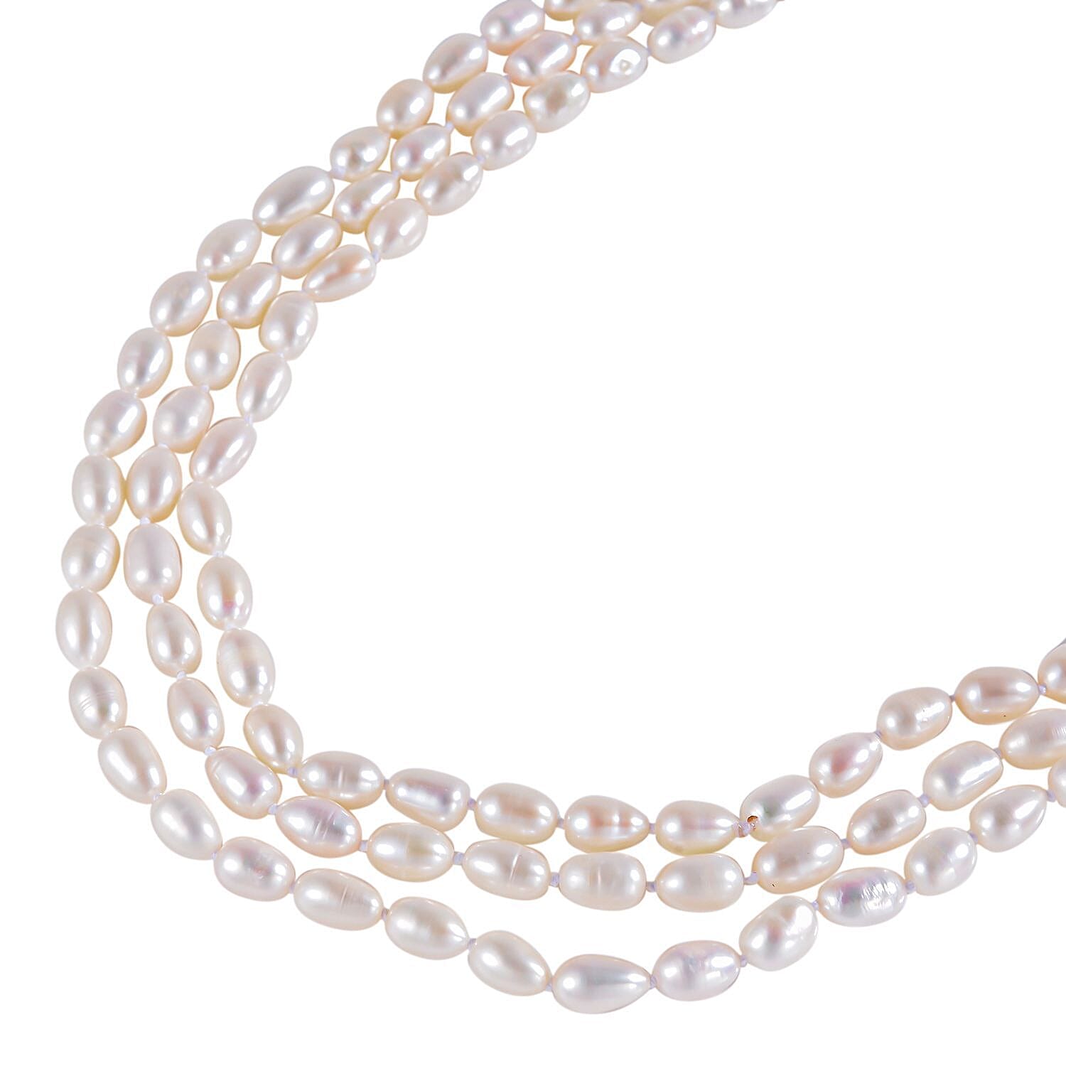 Legacy Pearls Collection - High Lustre White Pearl 60 Inch Necklace