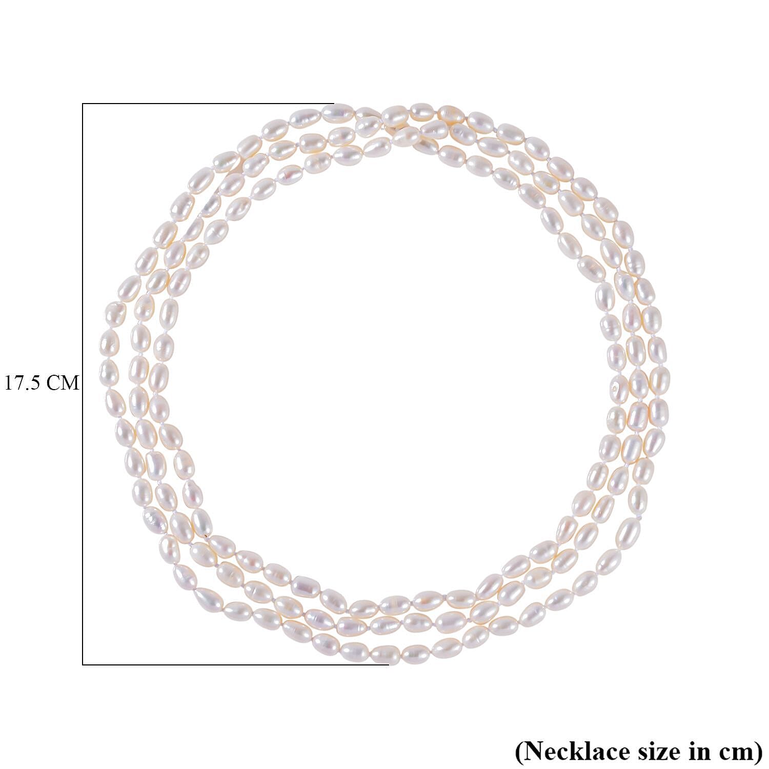Legacy Pearls Collection - High Lustre White Pearl 60 Inch Necklace