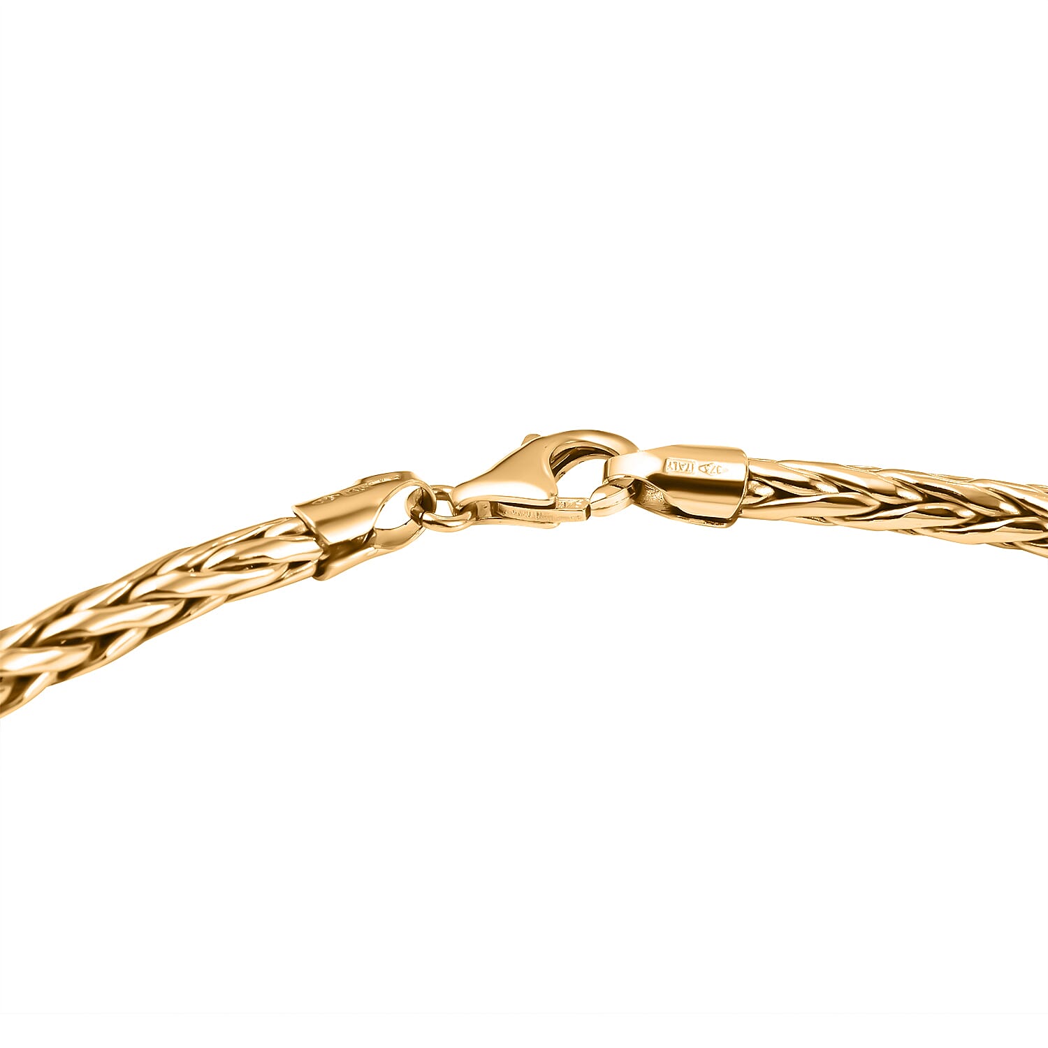 Maestro Collection - 9K Yellow Gold Spiga Necklace (Size - 20), Gold Wt. 12.64 Gms