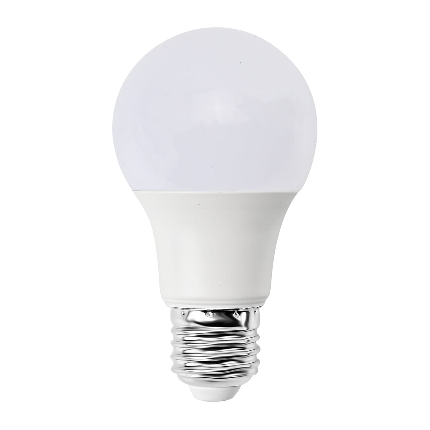 Set of 10 E27 Energy Efficient 9W LED Bulbs (Screw) - Cool White
