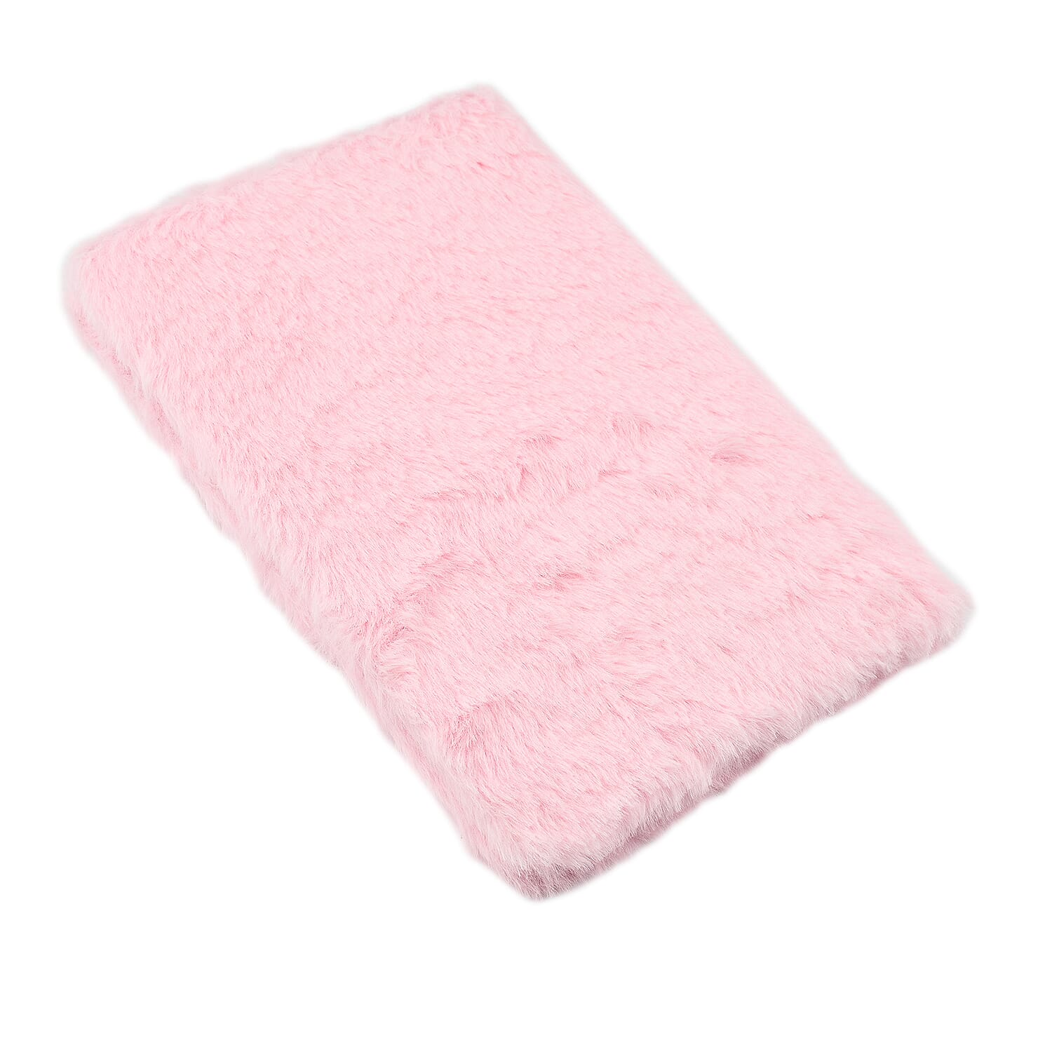 Fluffy Cover 3D Elephant Pattern Notebook (80 Pages)