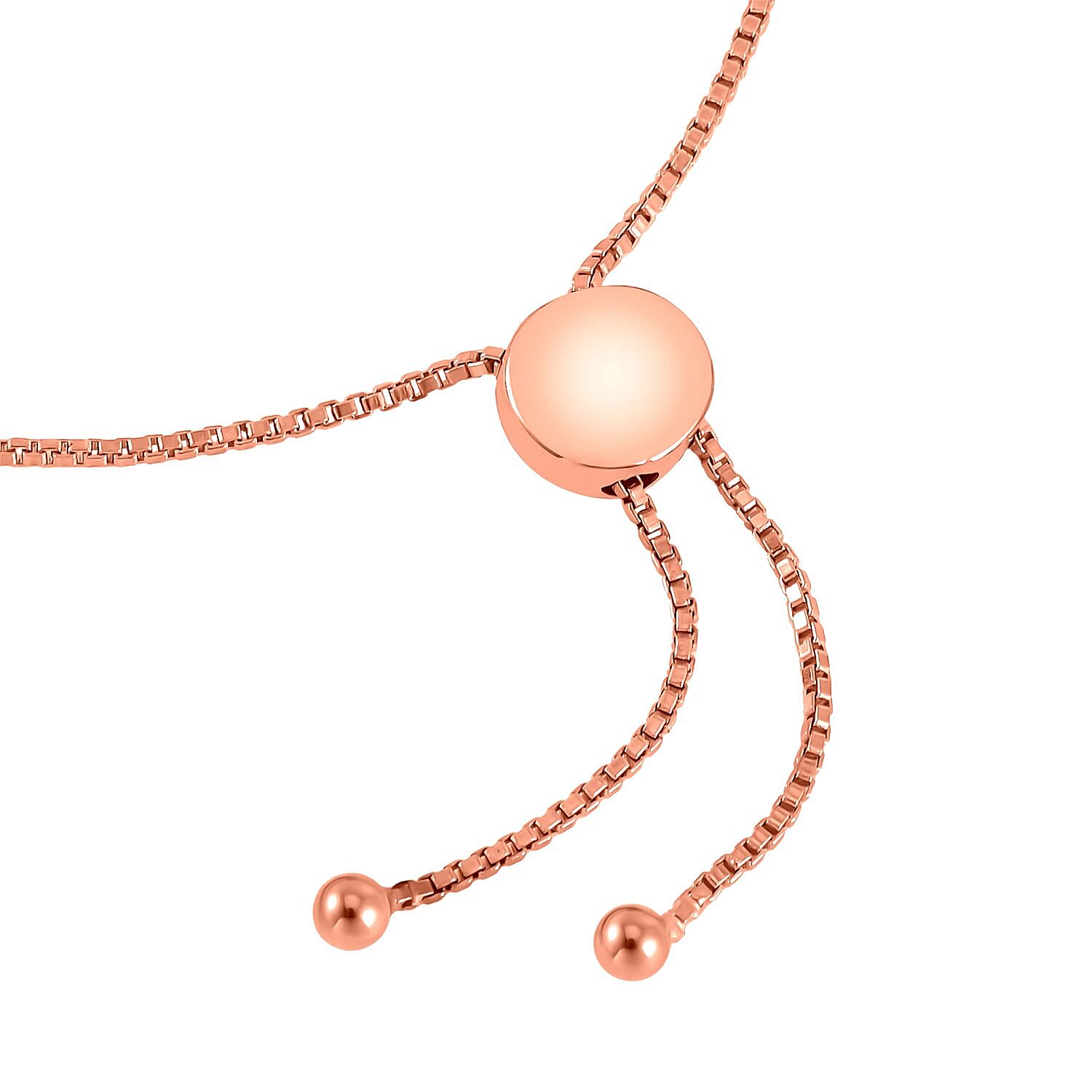 Pink Mother Of Pearl Adjustable Floral Bracelet (Size - 6.5 to 9) in 18K Vermeil Rose Gold Plated Sterling Silver 23.49 Ct, Silver Wt. 8.00 Gms