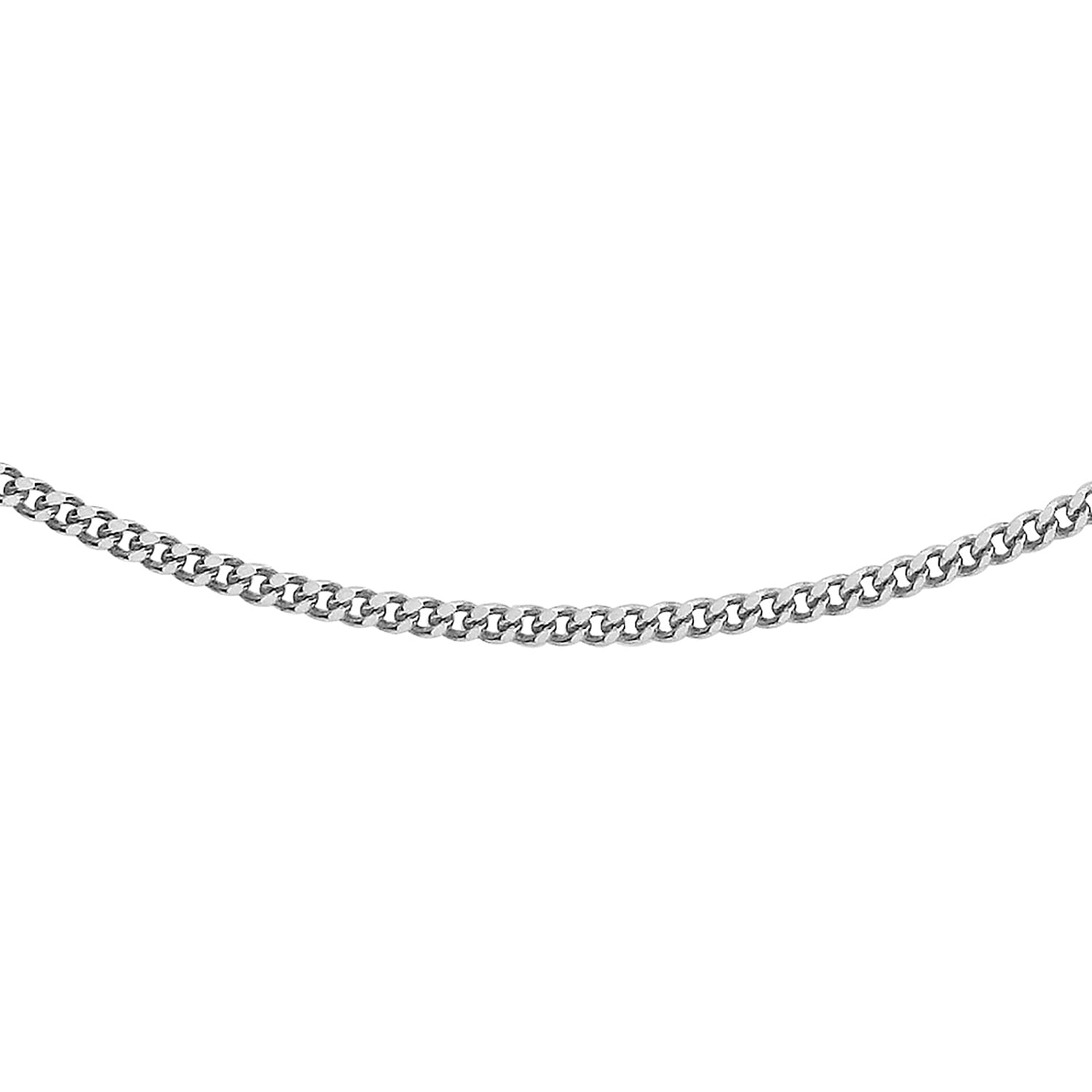 9K White Gold  Chain (Size - 22),  Gold Wt. 3 Gms