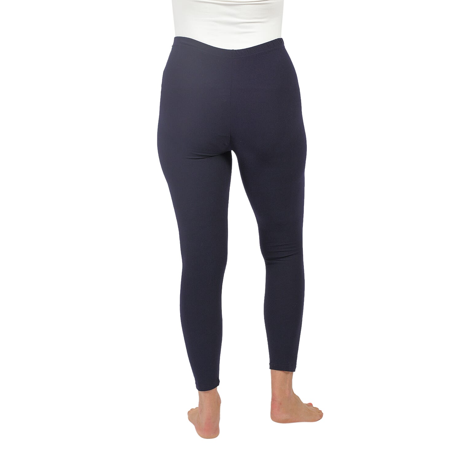 Urban Mist Ultra Soft Stretch Legging (Size Large - X Large - 16 - 20) - Navy