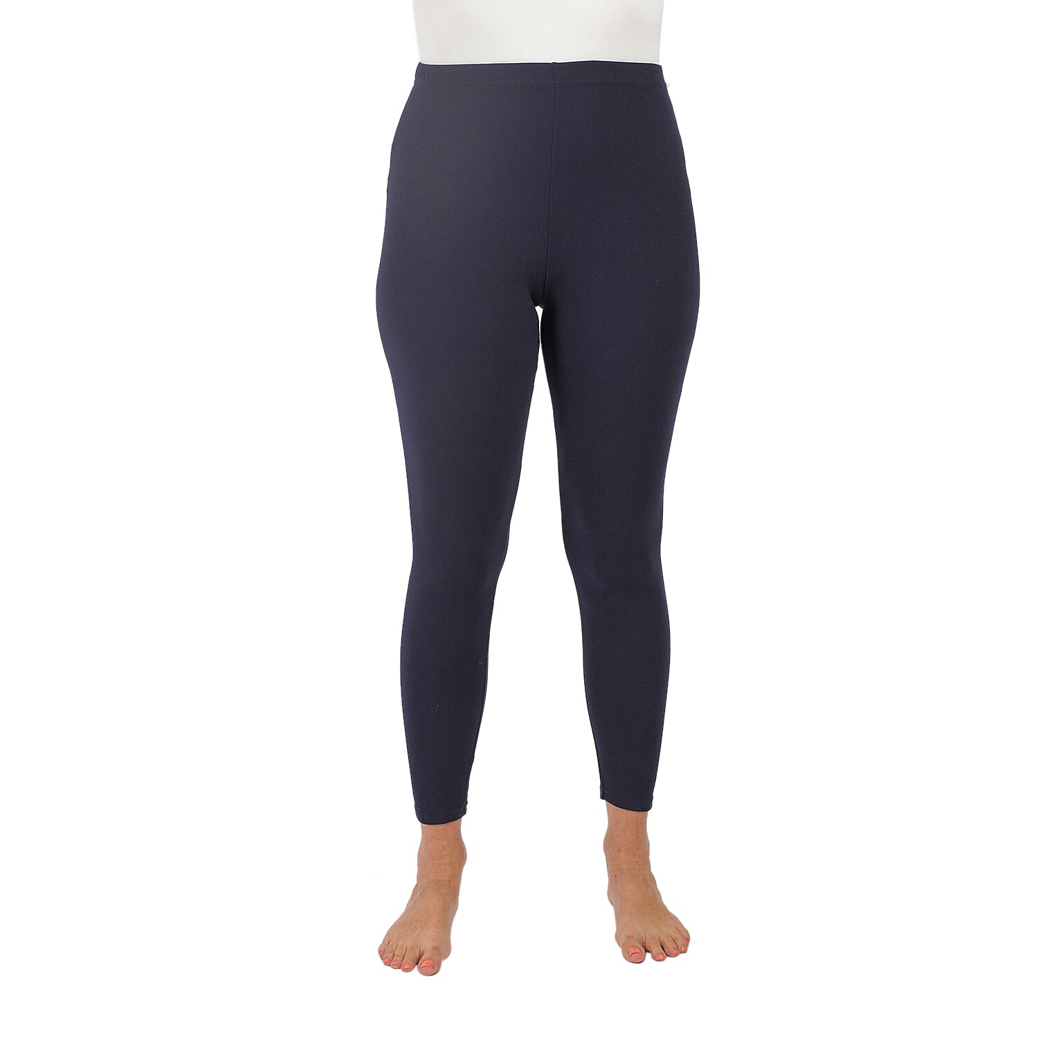 Urban Mist Ultra Soft Stretch Legging (Size Large - X Large - 16 - 20) - Navy