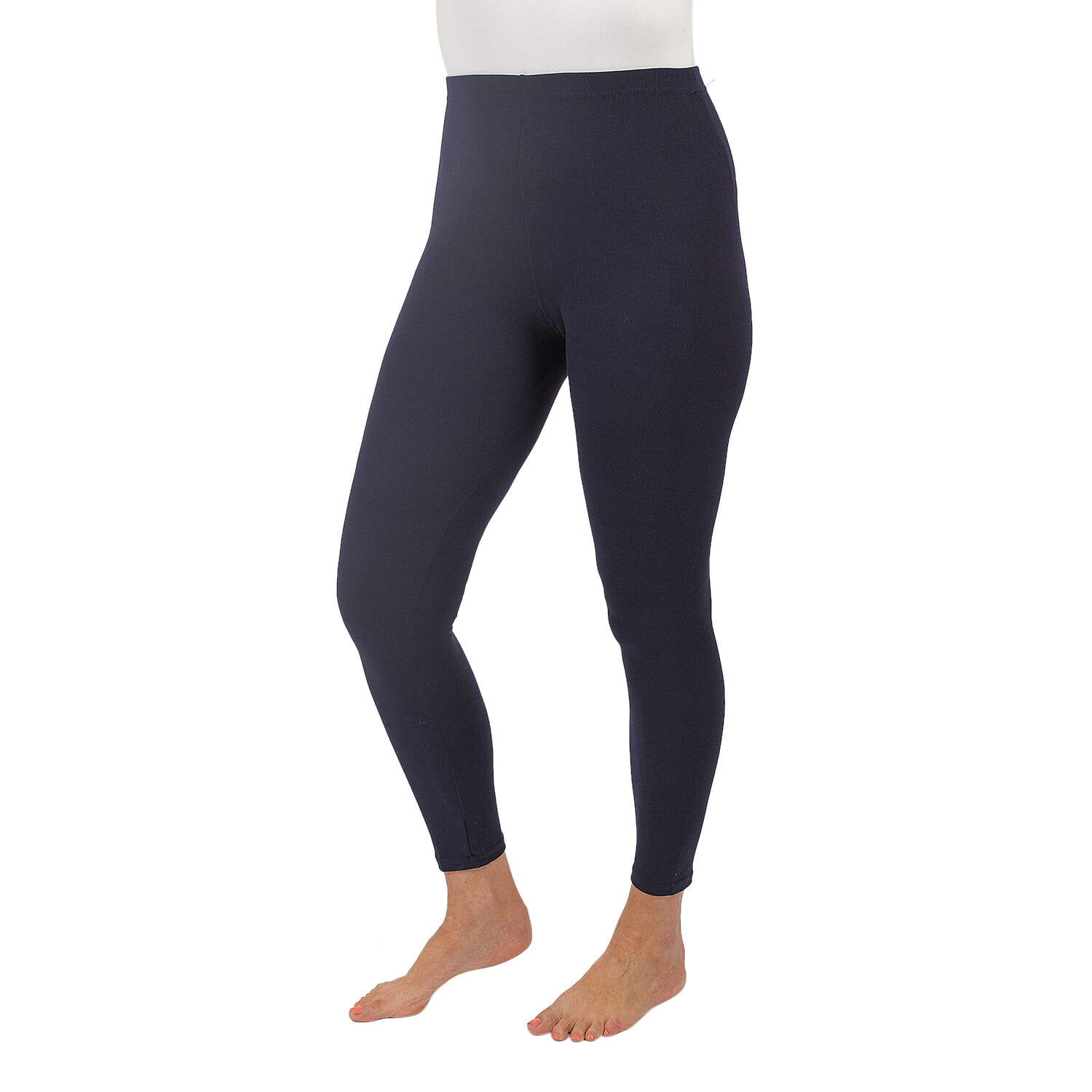 Urban Mist Ultra Soft Stretch Legging (Size Large - X Large - 16 - 20) - Navy