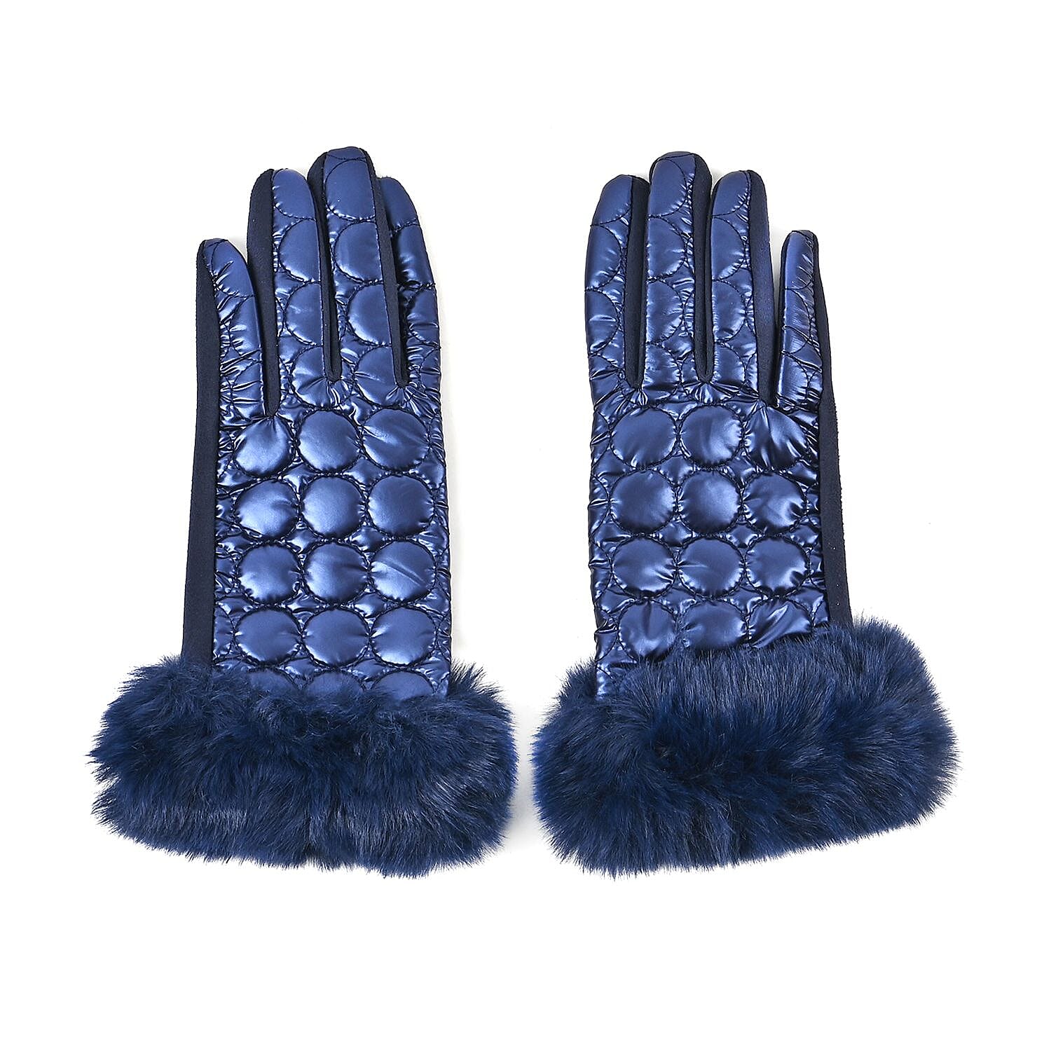  Glove and Mitten (Size 1x1x1 cm) - Navy