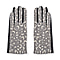 Leopard Pattern Warm & Lightweight Touch Screen Winter Gloves - Pink