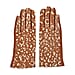 Leopard Pattern Warm & Lightweight Touch Screen Winter Gloves - Brown