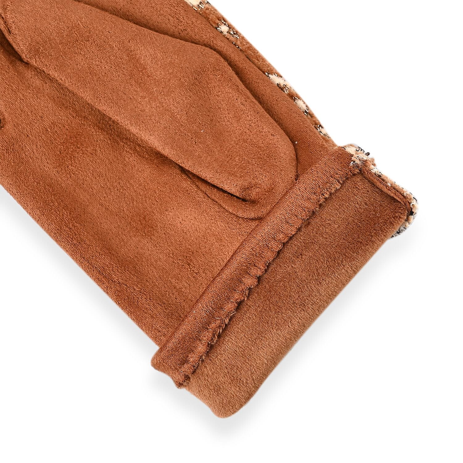 Leopard Pattern Warm & Lightweight Touch Screen Winter Gloves - Brown