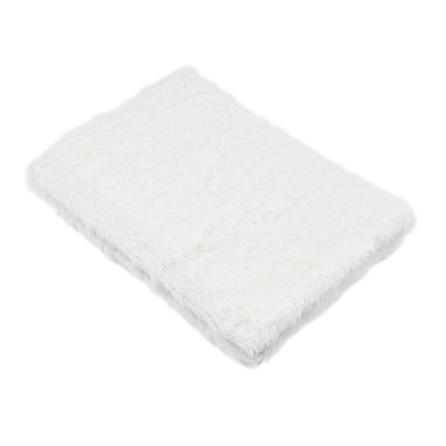 Fluffy Cover 3D Bear Pattern Notebook (80 Pages) - Multi