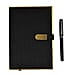 Luxury Notebook and Pen Set- Presented in a Gift Box - Gold