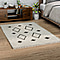 Cotton Tufted Area Rug (Size 152x90 cm) - Brown