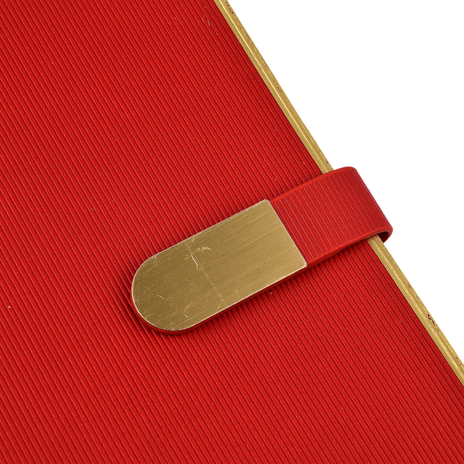 Luxury Notebook & Pen Set- Presented in a Gift Box - Red