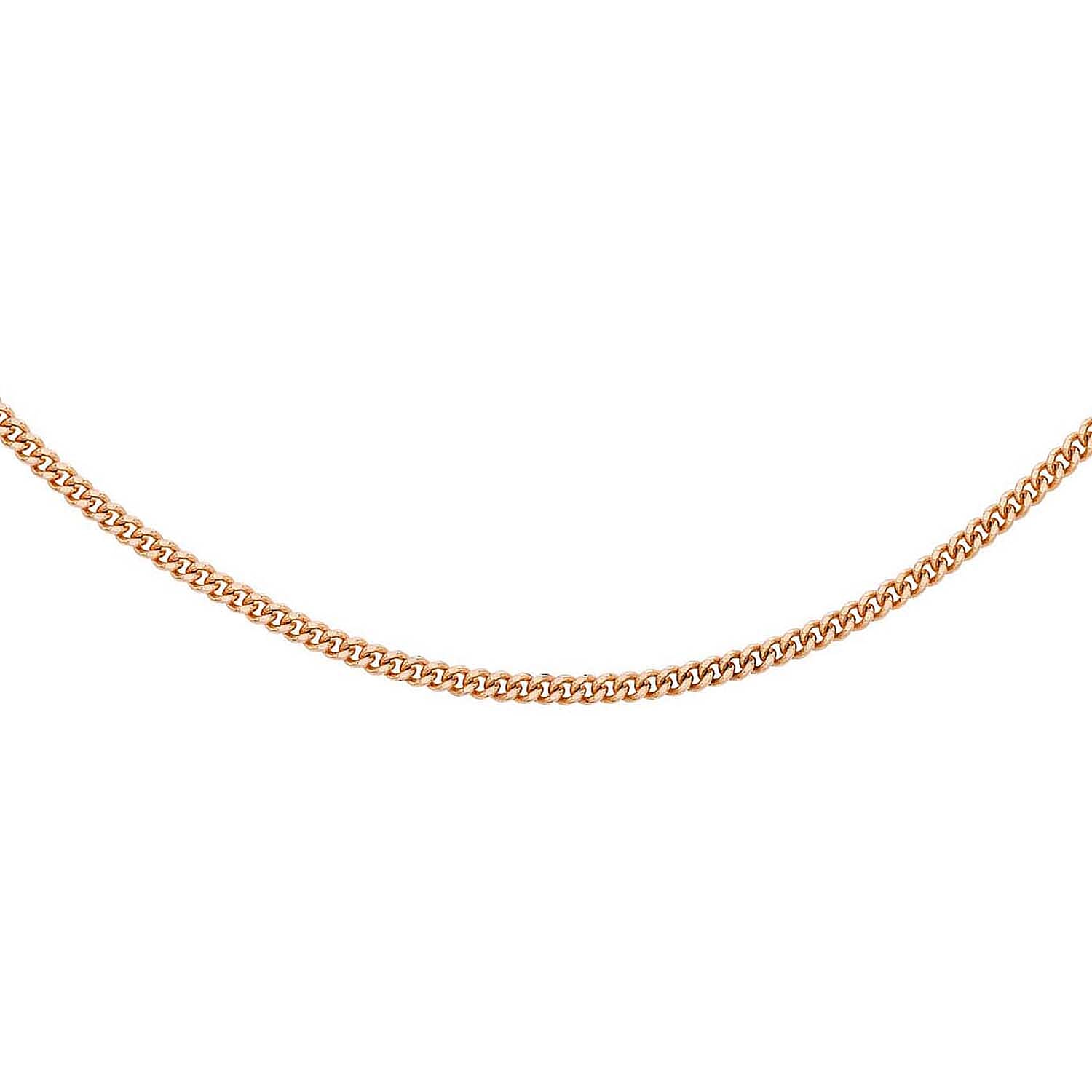 9K Rose Gold  Chain (Size - 20),  Gold Wt. 4.5 Gms