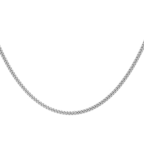 9K White Gold  Chain (Size - 18),  Gold Wt. 6.1 Gms