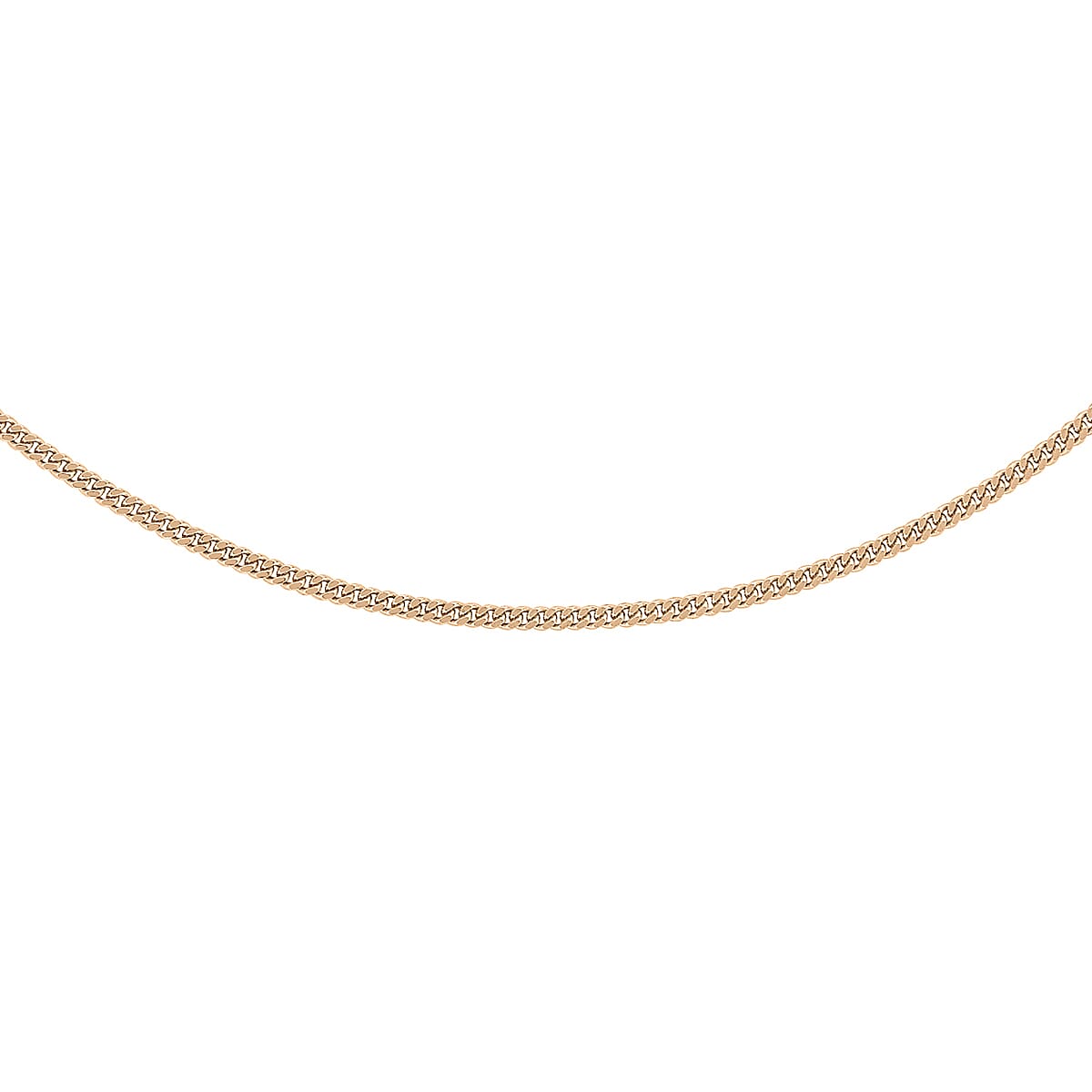 9K Rose Gold  Chain (Size - 24),  Gold Wt. 1.7 Gms