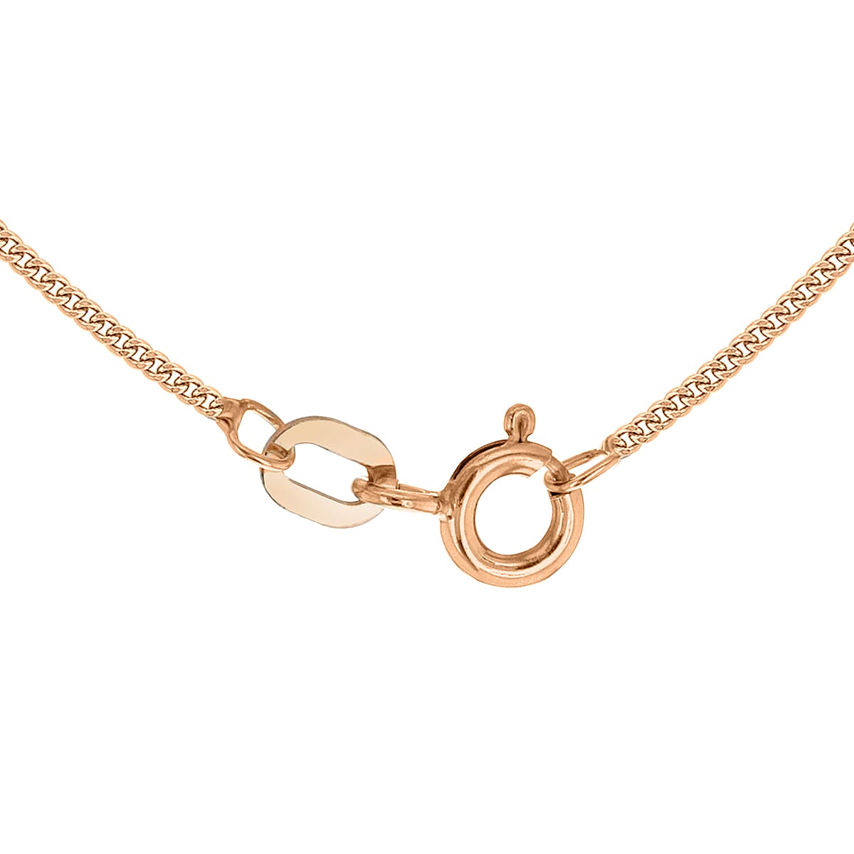 9K Rose Gold  Chain (Size - 24),  Gold Wt. 1.7 Gms