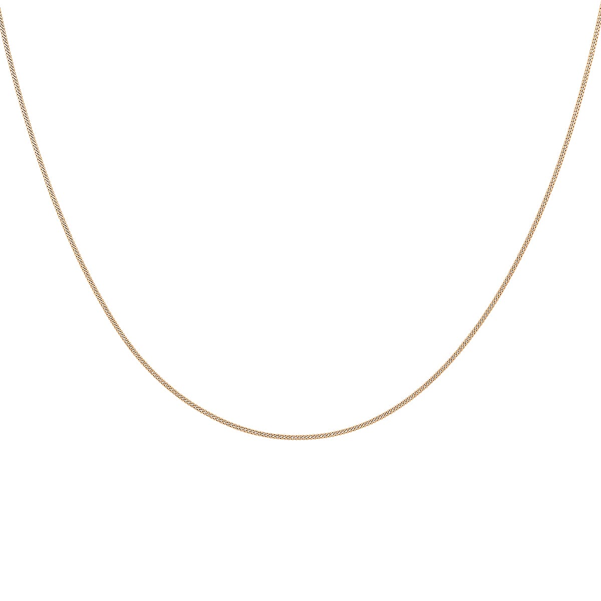 9K Rose Gold  Chain (Size - 20),  Gold Wt. 1.4 Gms