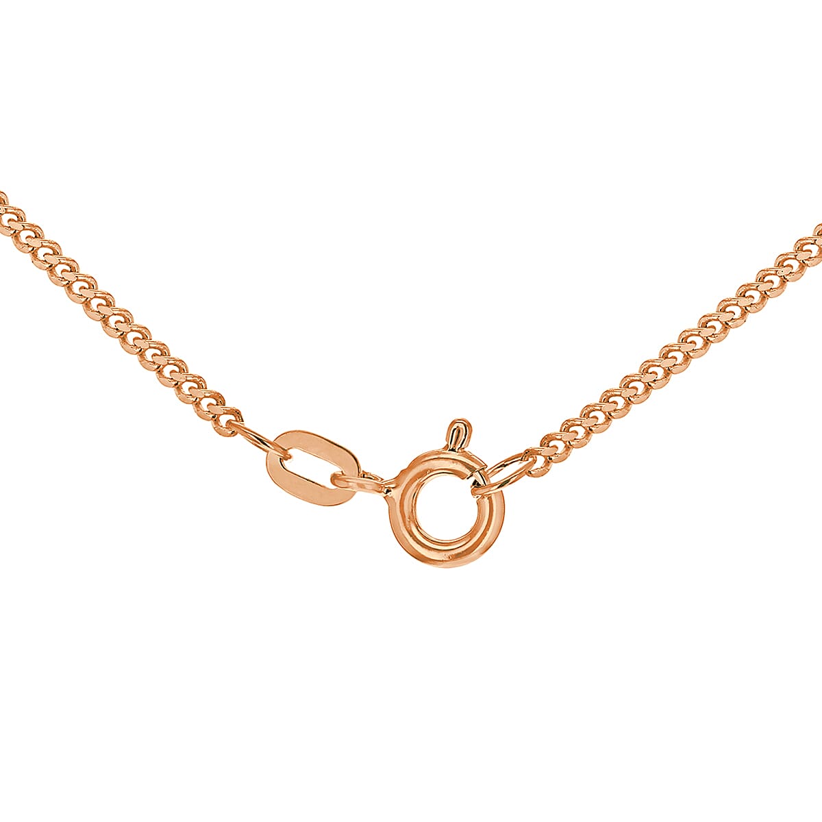 9K Rose Gold  Chain (Size - 18),  Gold Wt. 1.3 Gms
