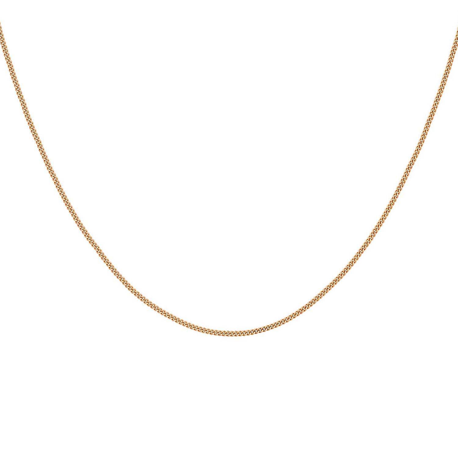 9K Rose Gold  Chain (Size - 22),  Gold Wt. 1.4 Gms