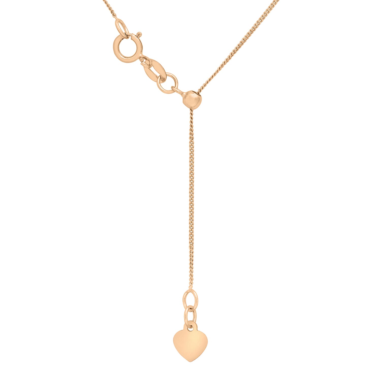 9K Rose Gold  Chain (Size - 22),  Gold Wt. 1.4 Gms