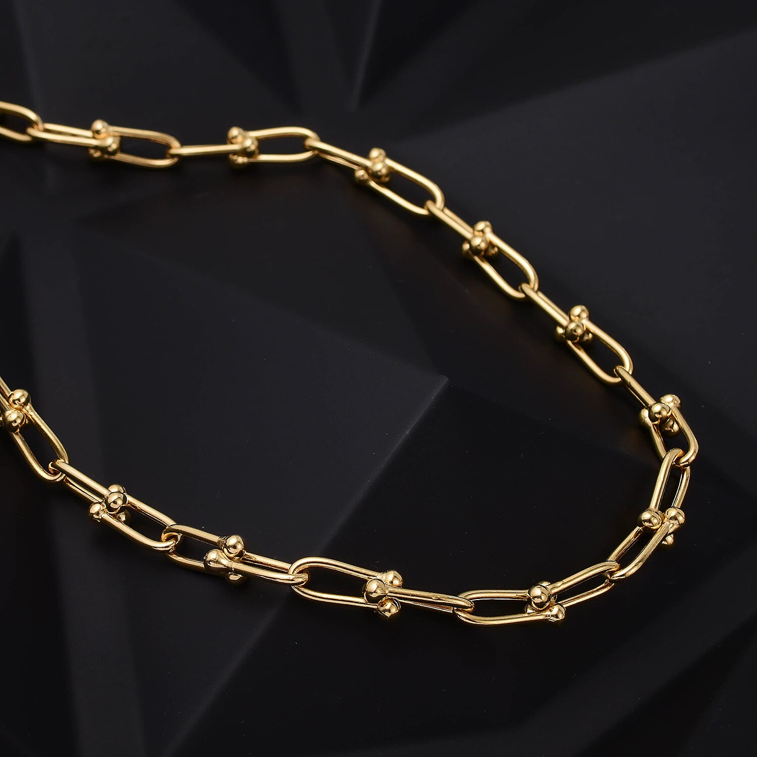 Designer Industrial 9K Yellow Gold Necklace (Size - 22), Gold Wt. 15.30 Gms