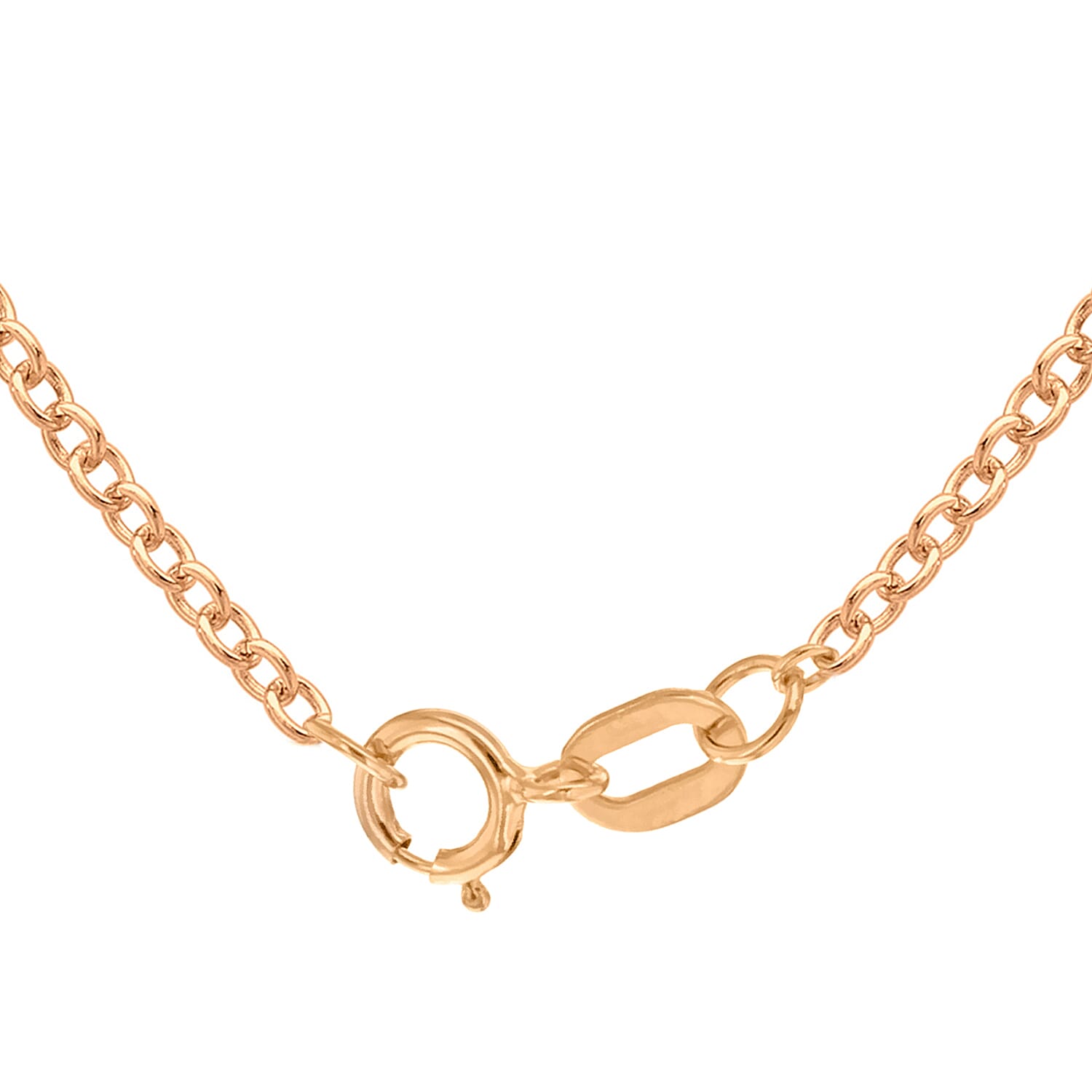 9K Rose Gold  Chain (Size - 18),  Gold Wt. 1.9 Gms