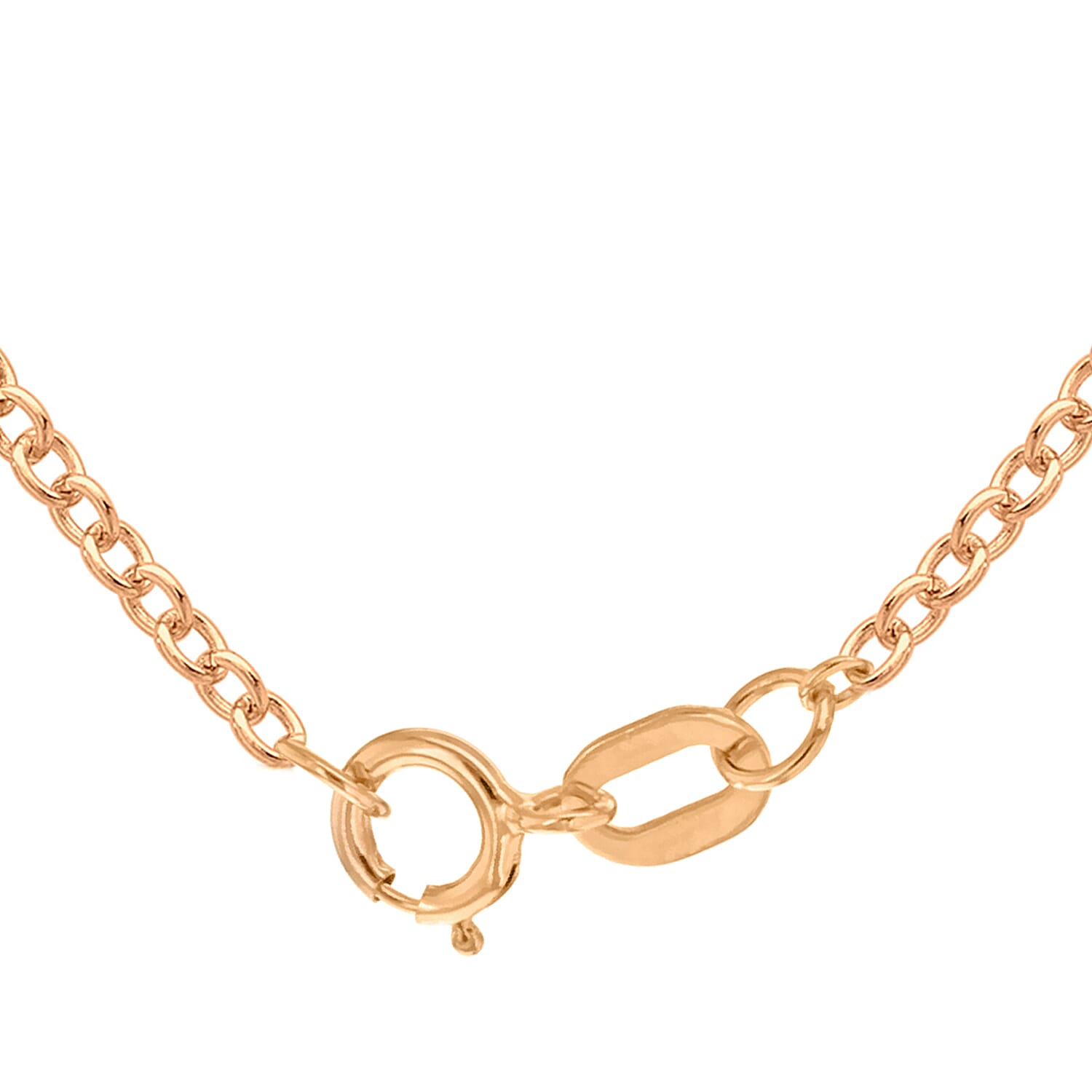 9K Rose Gold  Chain (Size - 16),  Gold Wt. 1.7 Gms