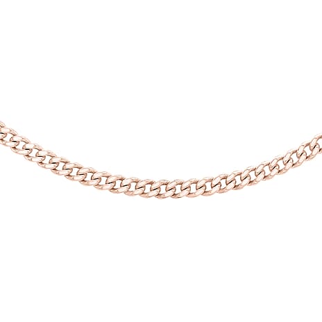 9K Rose Gold  Chain (Size - 18),  Gold Wt. 0.5 Gms