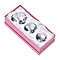 Set of 3 Diamond Decorative Crystal (Size 5-6-8 cm) - Pink