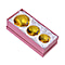 Set of 3 Diamond Decorative Crystal (Size 5-6-8 cm) - Pink