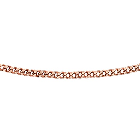 9K Rose Gold  Chain (Size - 18),  Gold Wt. 0.75 Gms