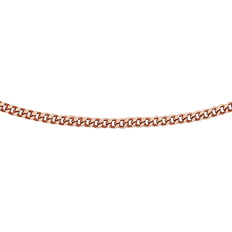 9K Rose Gold  Chain (Size - 20),  Gold Wt. 0.88 Gms