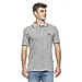 19V69 ITALIA by Alessandro Versace 100% Cotton Polo T-Shirt - Grey