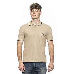 19V69 ITALIA by Alessandro Versace 100% Cotton Polo T-Shirt - Royal