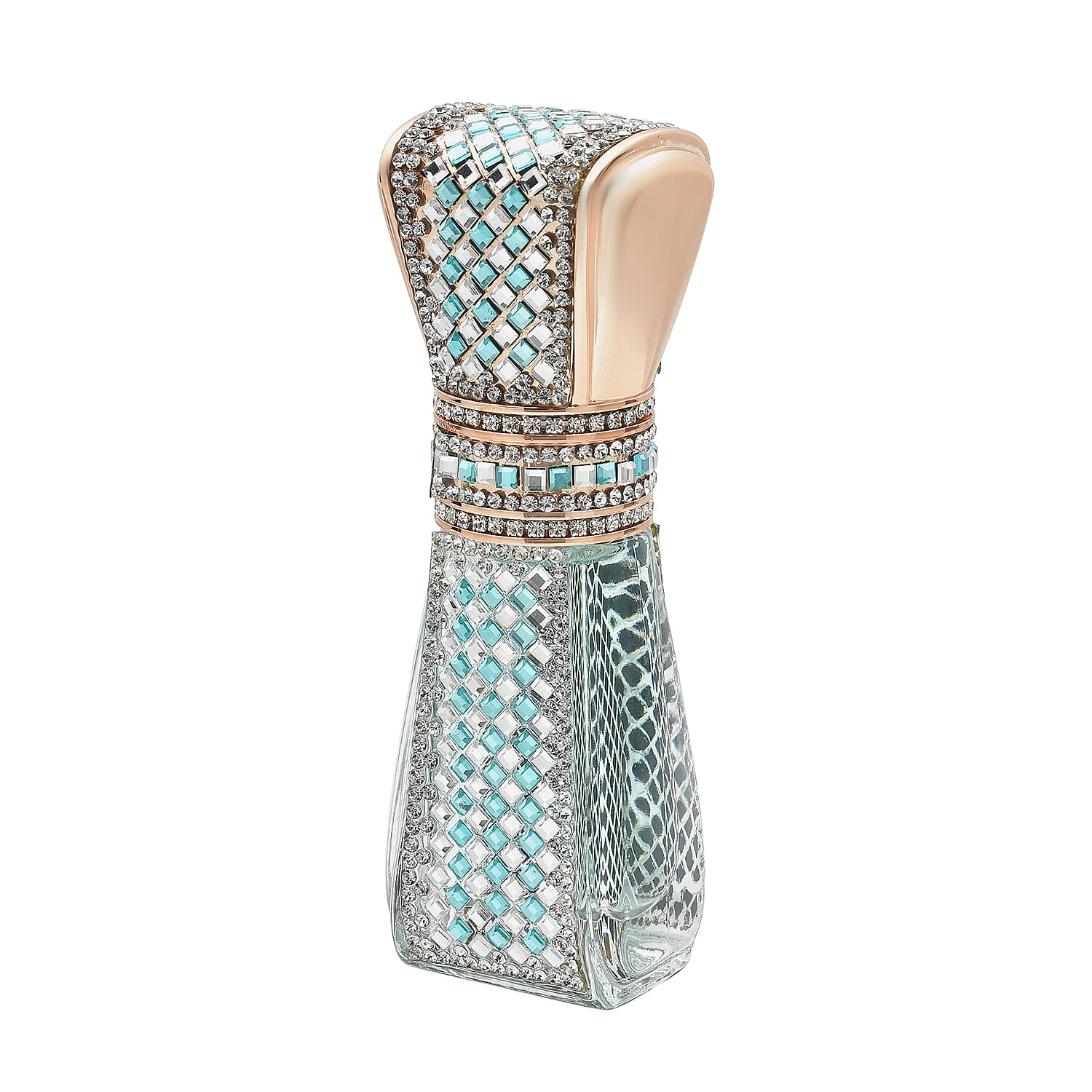 Blue Crystal Studded Butterfly Love Perfume - 25 ml