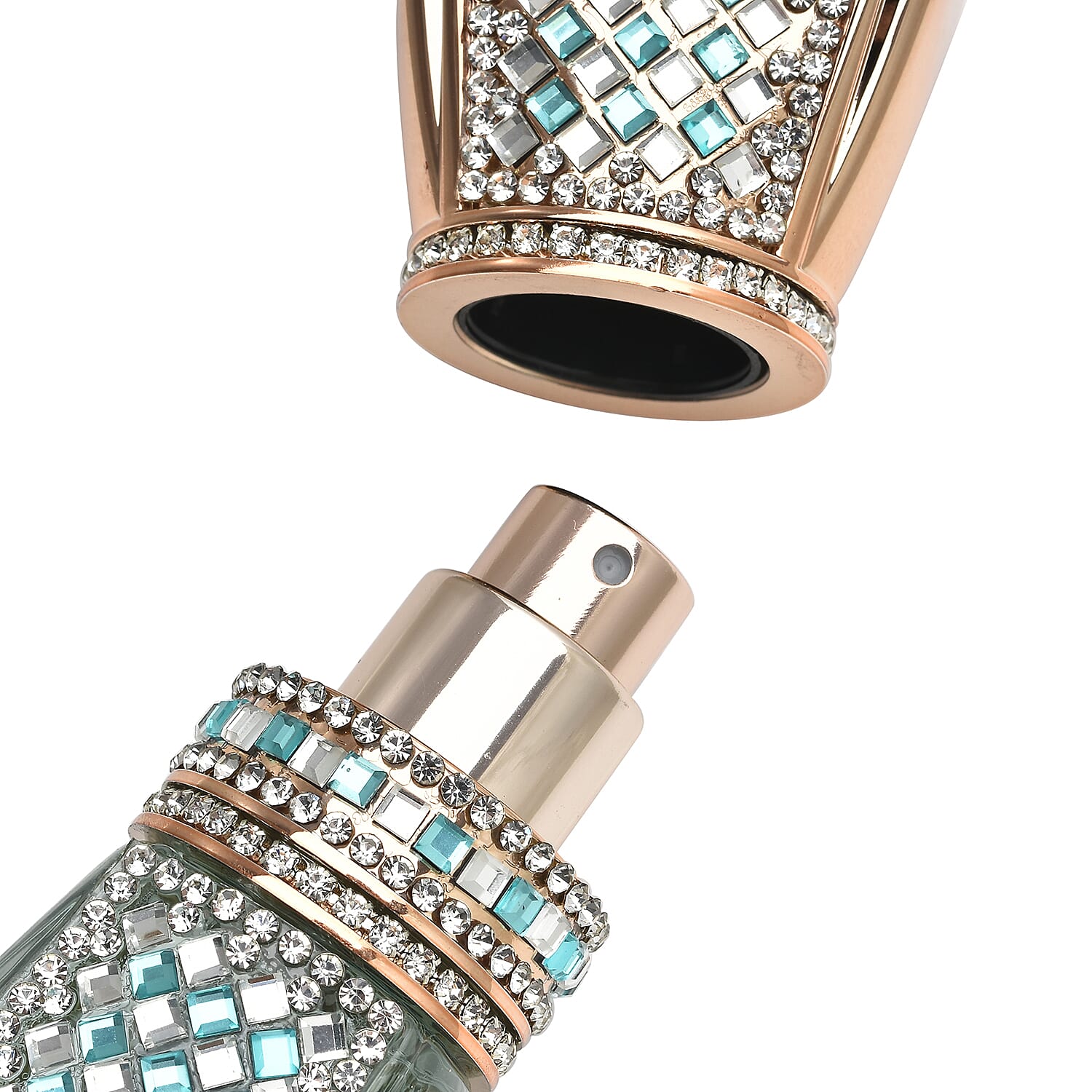 Blue Crystal Studded Butterfly Love Perfume - 25 ml